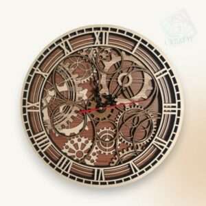 Horloge murale "Gears"