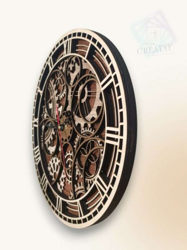 Horloge murale "Gears" – Image 2