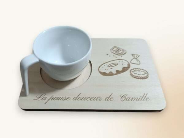 Petit plateau en bois personnalisable – Image 6