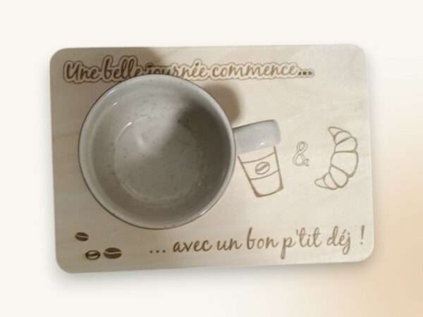 Petit plateau en bois personnalisable – Image 5