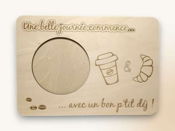 Petit plateau en bois personnalisable – Image 3