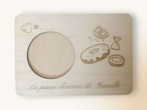 Petit plateau en bois personnalisable – Image 2