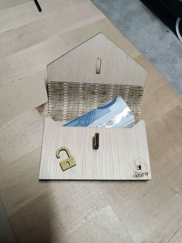 Enveloppe en bois personnalisée – Image 4