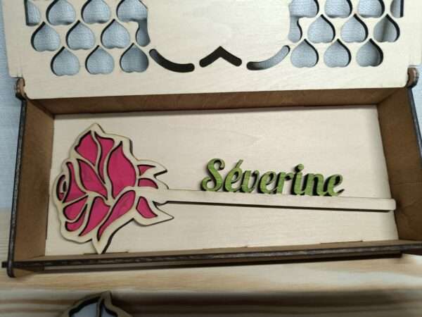 Boîte personnalisée "Roses en Duo" – Image 4