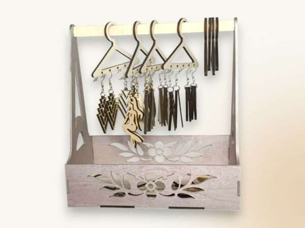 Porte-bijoux avec mini cintres