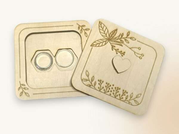 Porte-alliance en bois de tilleul – Image 10