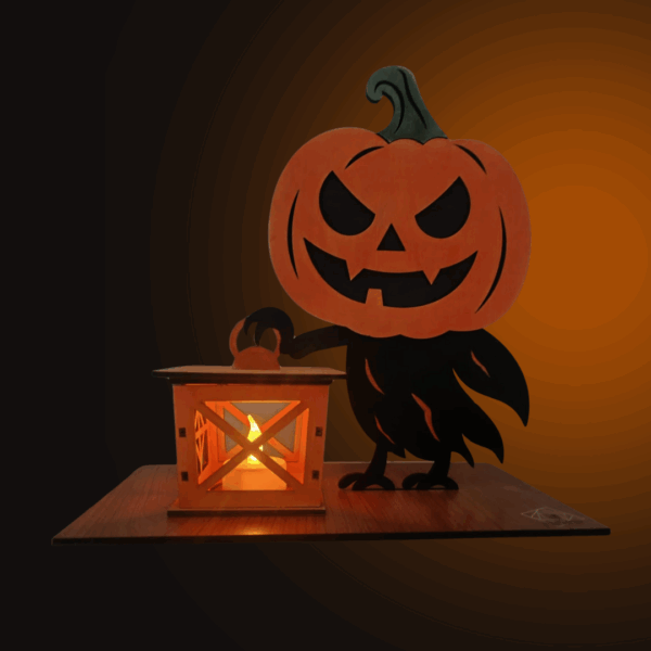 Lanternes Halloween en bois – à poser – Image 15