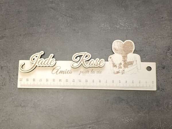 Règle en bois personnalisée – Image 8