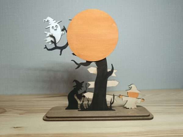 Décorations Halloween en bois – à poser – Image 5