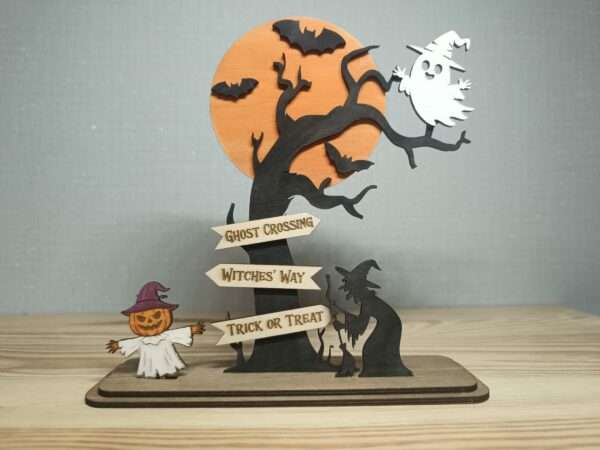 Décorations Halloween en bois – à poser – Image 2
