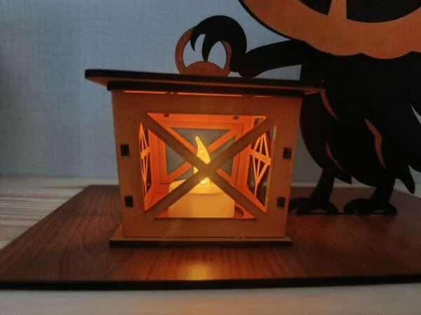 Lanternes Halloween en bois – à poser – Image 14