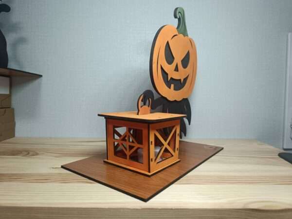 Lanternes Halloween en bois – à poser – Image 12