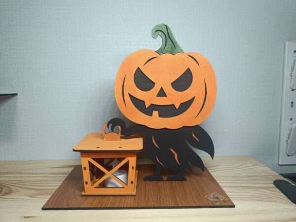 Lanternes Halloween en bois – à poser – Image 11
