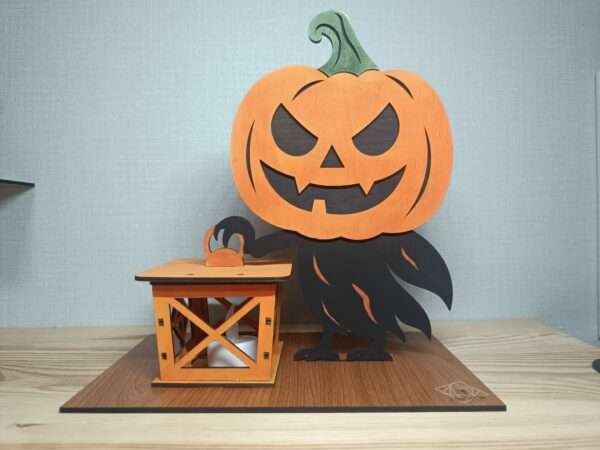 Lanternes Halloween en bois – à poser – Image 8