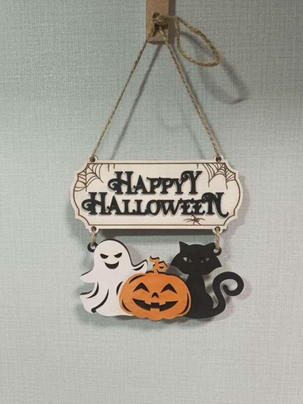 Plaque Halloween à suspendre – Image 5