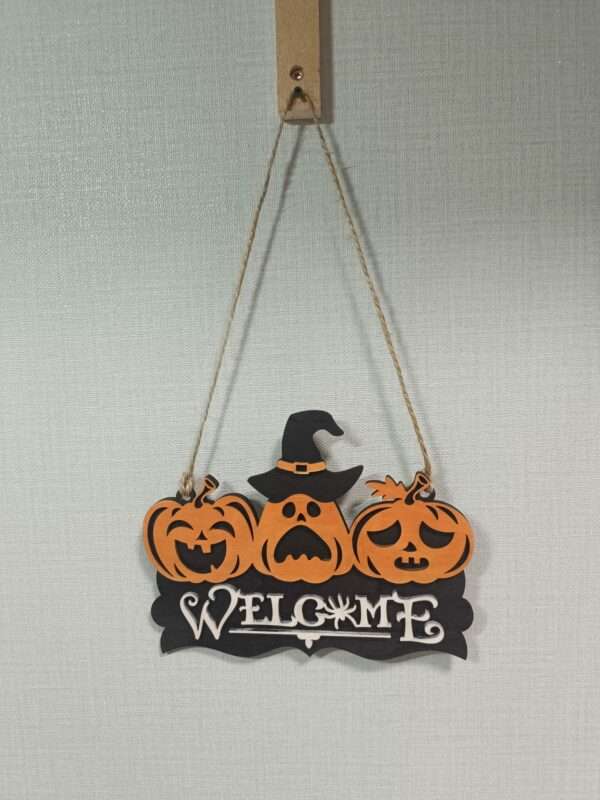 Plaque Halloween à suspendre – Image 3