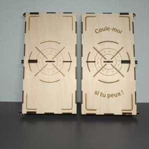 Jeu de société en bois – “Bataille navale” artisanale