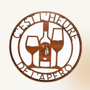 Cadre mural “C’est l’heure de l’apéro”